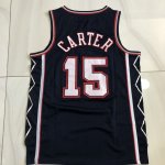 Maillot de Basket #15 Carter Nets 2006-07 authentique Marine